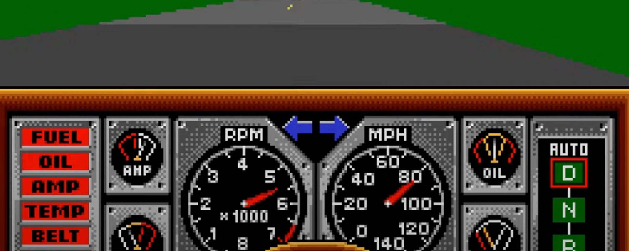 Retrogaming coi muscoli: Race Drivin' da 4 a 30 fps