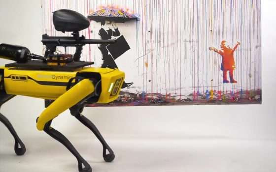 Spot, robot per l'arte: la provocazione di MSCHF