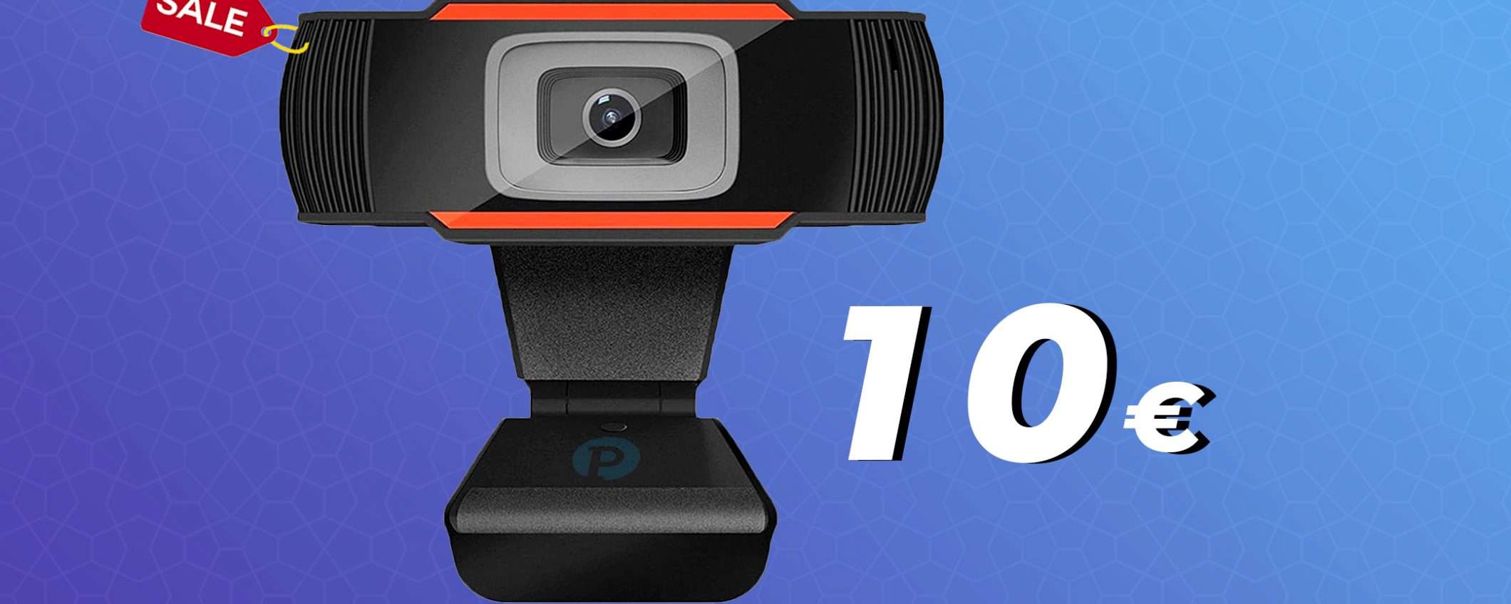 Webcam FullHD per PC: soli 10€ grazie a questo coupon