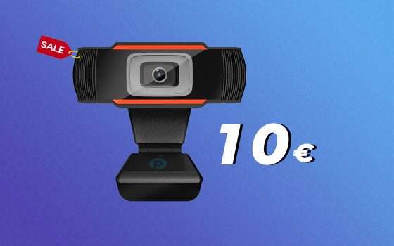 Webcam FullHD per PC: soli 10€ grazie a questo coupon