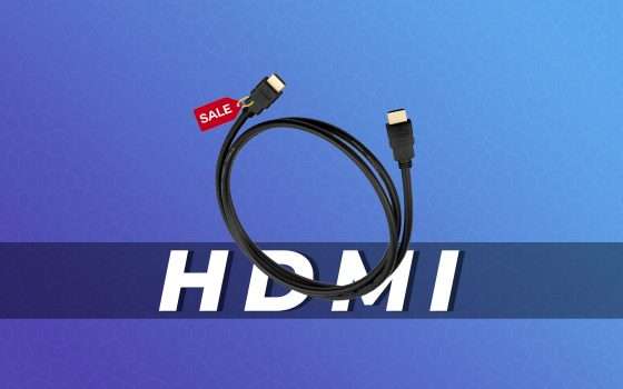 3 cavi HDMI in offerta su Amazon a soli 4€ con questo coupon