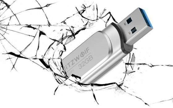 Chiavetta USB 3.0 BlitzWolf da 32GB a soli 8€ su Amazon!