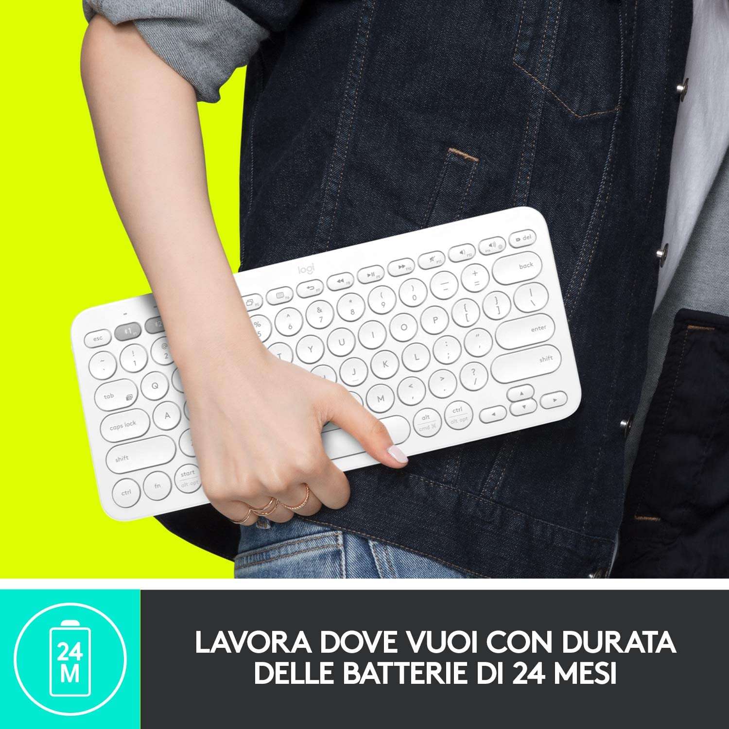 tastiera bluetooth logitech k380