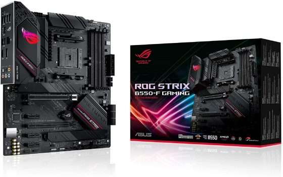 Scheda madre ASUS ROG STRIX B550-F GAMING a 72€ in meno!