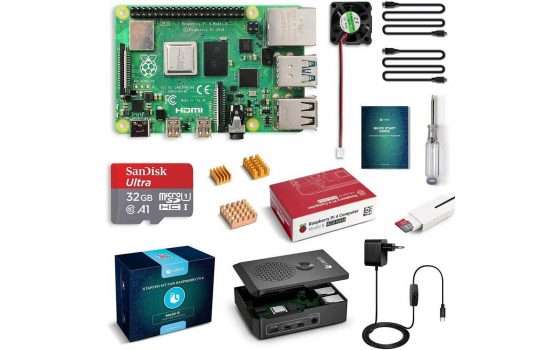 Raspberry Pi 4 Model B, kit completo in offerta