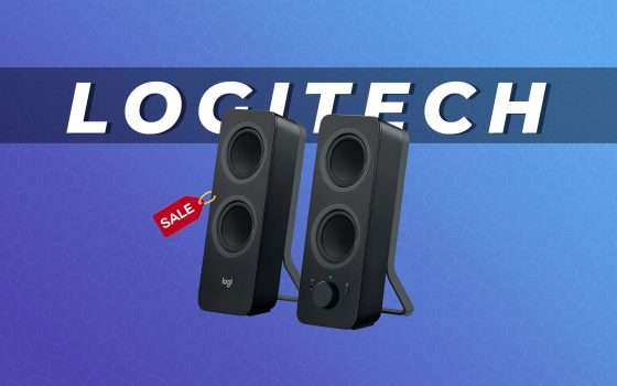 Logitech Z207: casse bluetooth per PC oggi al 31% di sconto