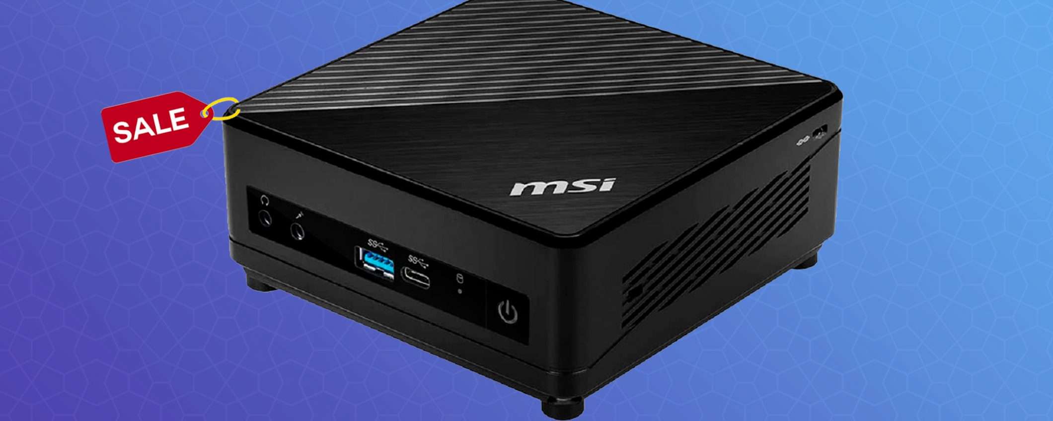 MSI Cubi 5: un PC perfetto per DaD e Smart Working a 299€