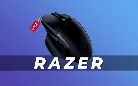 Razer Basilisk X: Mouse da Gaming Wireless al 43% di sconto