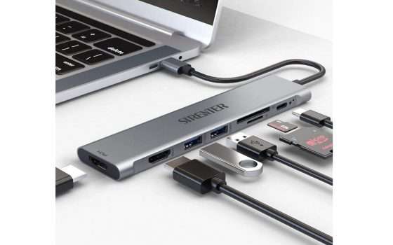 HUB USB-C Thunderbolt 3 per PC e Mac in offerta