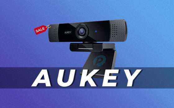 Webcam 1080p AUKEY: ecco un coupon sconto da 10€