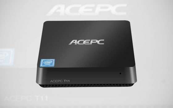 ACEPC T11: Mini PC con CPU Intel in offerta lampo