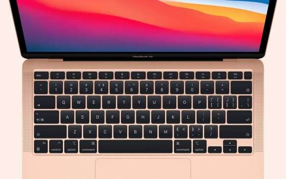 MacBook Air M1 al prezzo minimo storico su Amazon