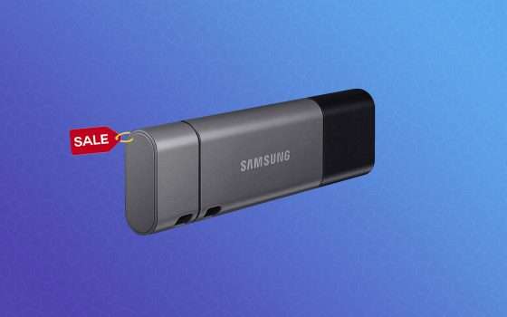 Samsung: Chiavetta USB-C da 256GB in offerta al 26% di sconto