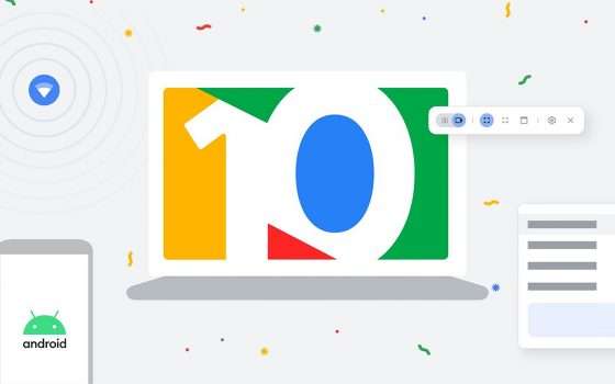 10 anni di Chromebook, novità per Chrome OS