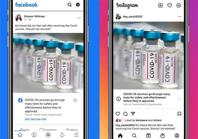 Le iniziative di Facebook a sostegno della campagna vaccinale e contro la disinformazione