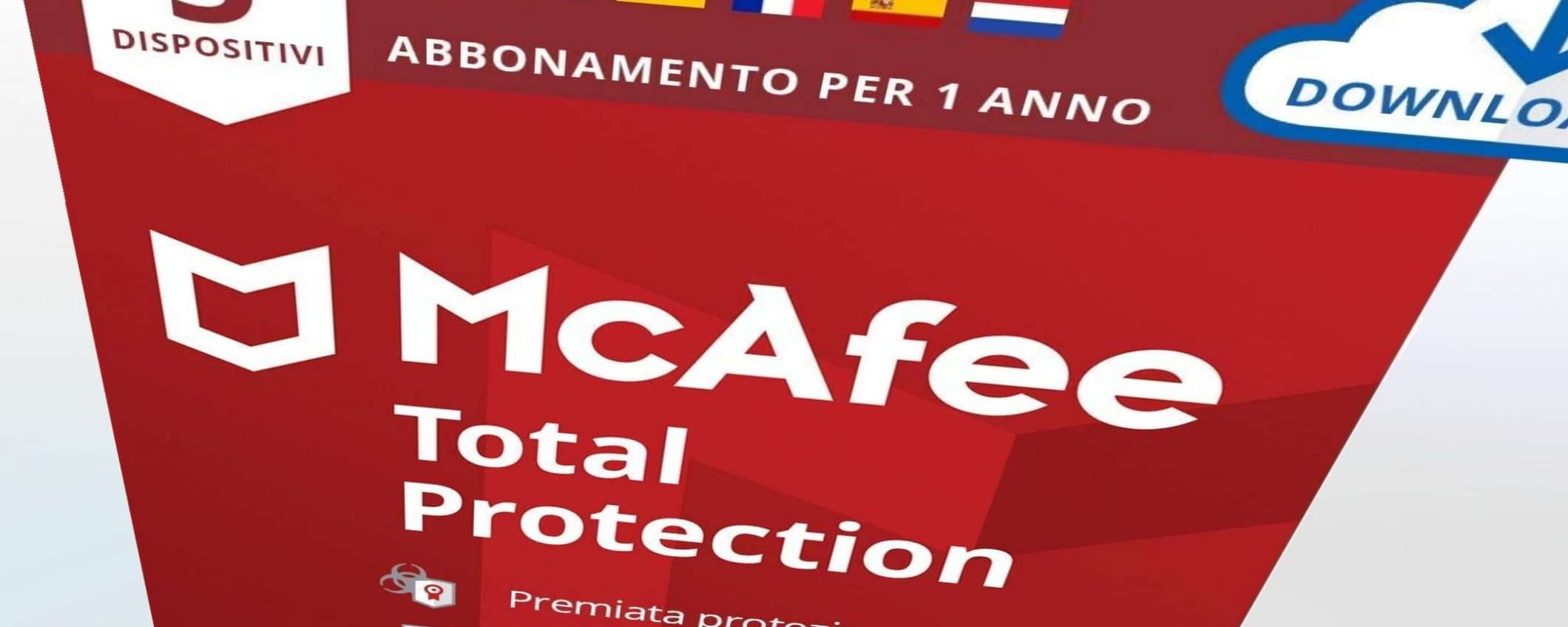 McAfee, sicurezza a metà prezzo per 10 device