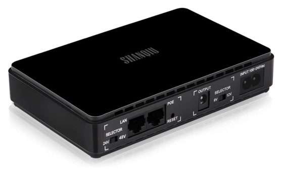 Mini UPS da 48V con USB e RJ45 POE in offerta