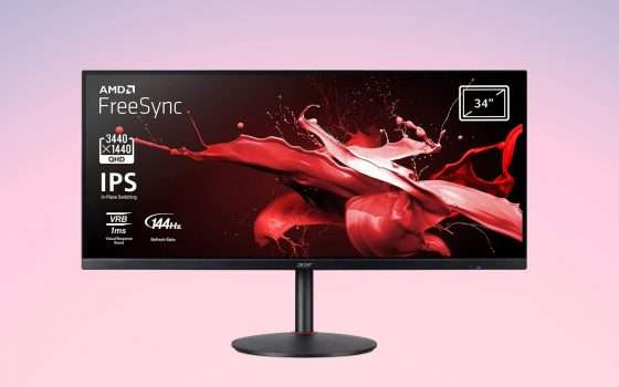 Offerte di Primavera: grande monitor, grande sconto