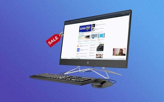 PC Desktop All-in-One HP in offerta su Amazon (-100€)