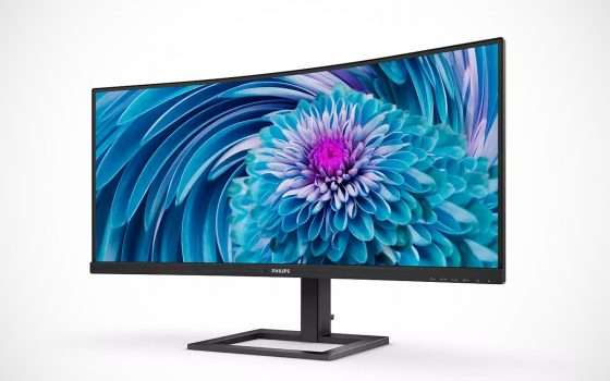 Monitor 21:9 curvo Philips da 34 pollici in sconto