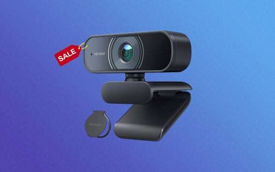 Webcam FullHD in offerta su Amazon con coupon del 20%