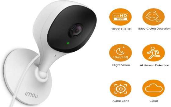 Videocamera di sorveglianza Imou: prezzo incredibile con CODICE SCONTO