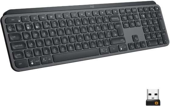 Tastiera Logitech MX Keys wireless: sconto del 30%