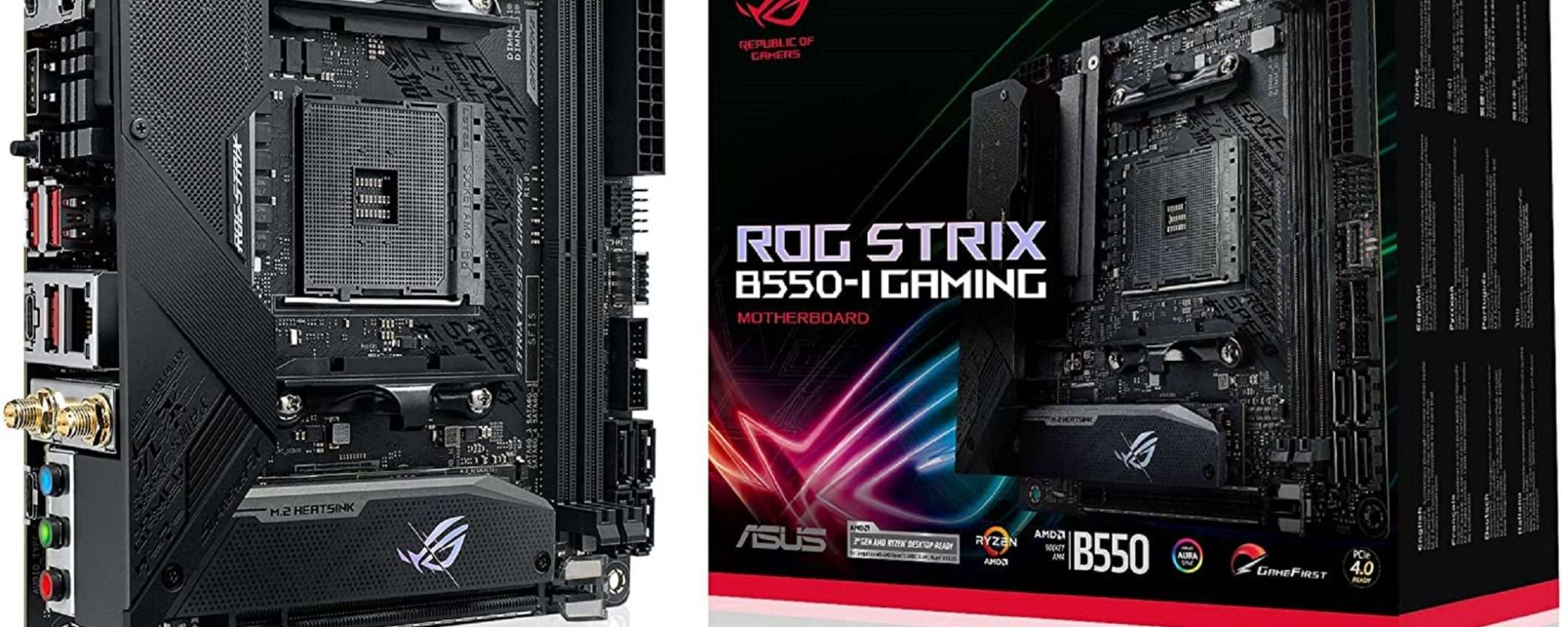 Scheda madre ASUS ROG STRIX B550-I GAMING a soli 182€