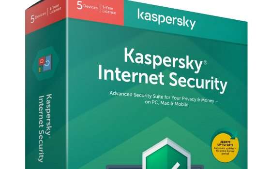 Kaspersky Internet Security: antivirus in sconto del 40%