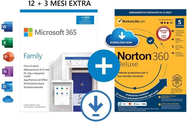 Microsoft 365+Norton 360