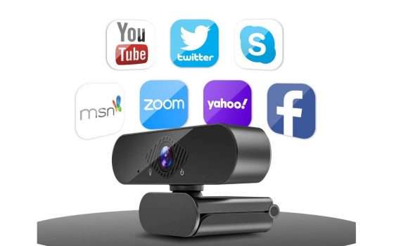 Webcam 1080p per Skype, Teams e Zoom a meno di 20 euro