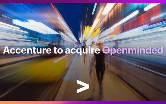 Accenture annuncia l'acquisizione di Openminded