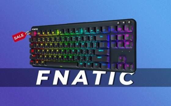 Fnatic miniSTREAK: tastiera da gaming in offerta (-16%)