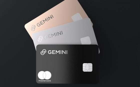 L'exchange Gemini avrà la sua carta Mastercard