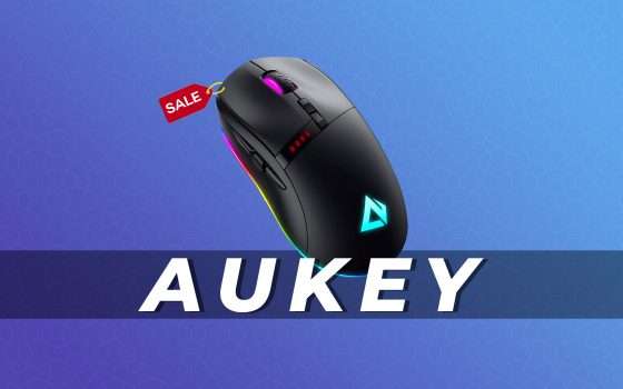 AUKEY: Mouse da Gaming Wireless in offerta a 29,99€