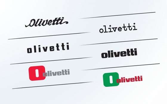 Olivetti, il logo volge al tricolore