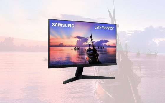 Samsung T35, monitor LED da 24 e 27':, sconto 25%