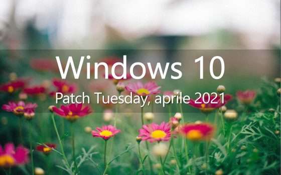 Windows 10, il Patch Tuesday di aprile in download