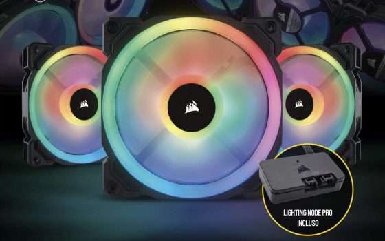 Ventole Corsair Ll120 RGB: l'eleganza a prezzo contenuto!