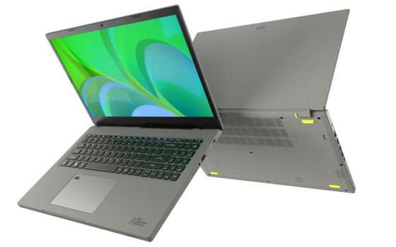 Acer Aspire Vero, notebook sostenibile