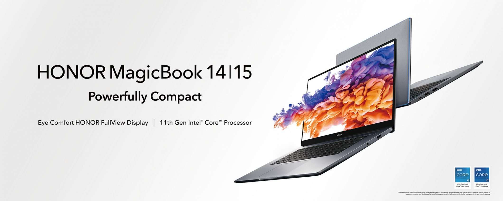 Honor MagicBook 14 e 15 con Intel Tiger Lake