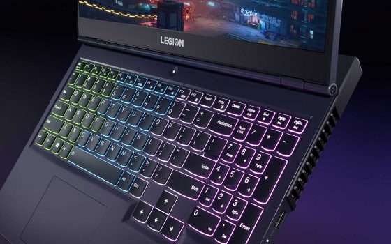 Lenovo Legion 7i, 5i Pro e 5i con CPU Tiger Lake-H