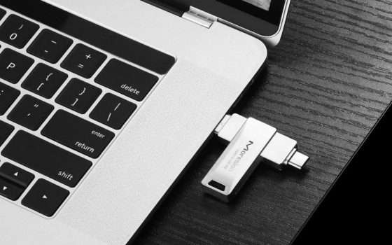 Pen drive USB 3.0 128GB con Type-C a meno di 20 euro