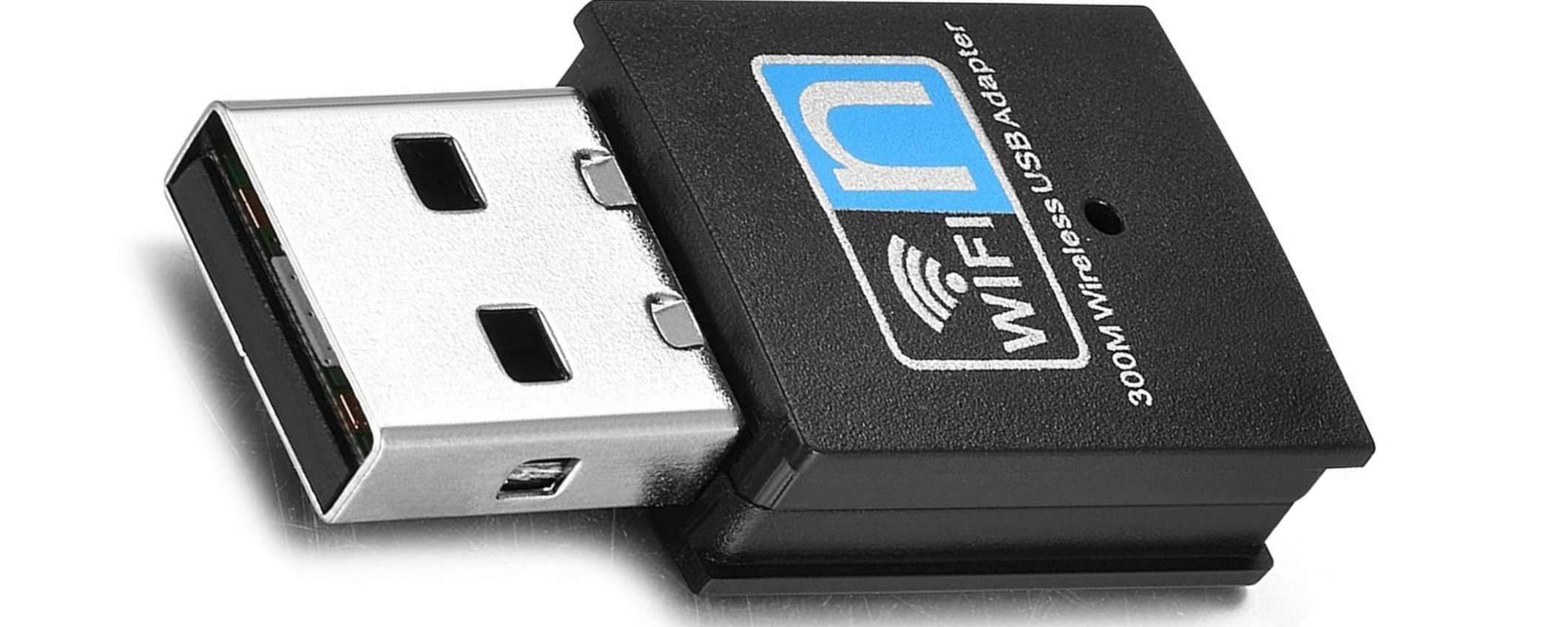 Scheda di rete Wi-Fi 300Mbps USB a meno di 7 euro