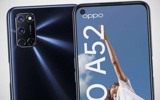 OPPO A52: lo smartphone in SUPER SCONTO su Amazon