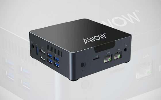 Mini PC a meno di 180 euro: AWOW AK34, offerta WOW