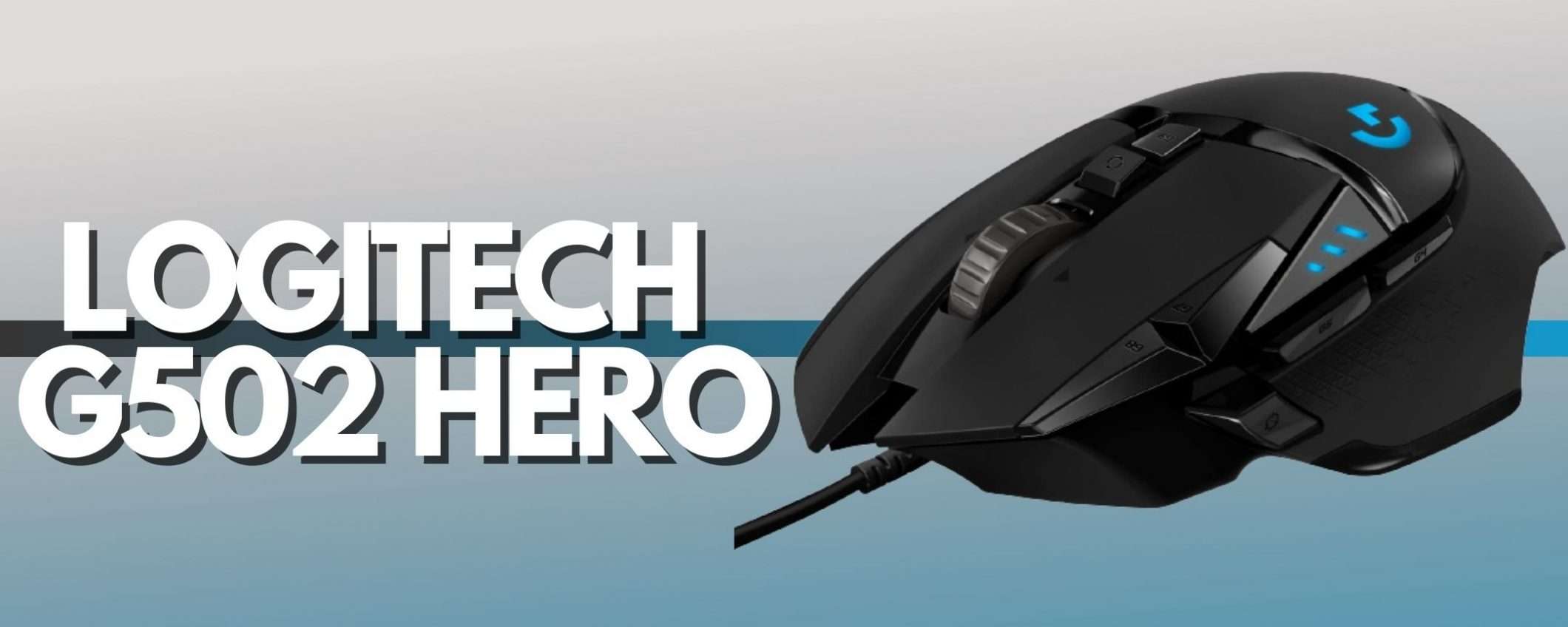 Logitech G502 HERO: mouse a prezzo SPETTACOLARE