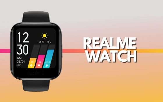 Realme Watch: uno smartwatch potente a prezzo PAZZO (-27%)