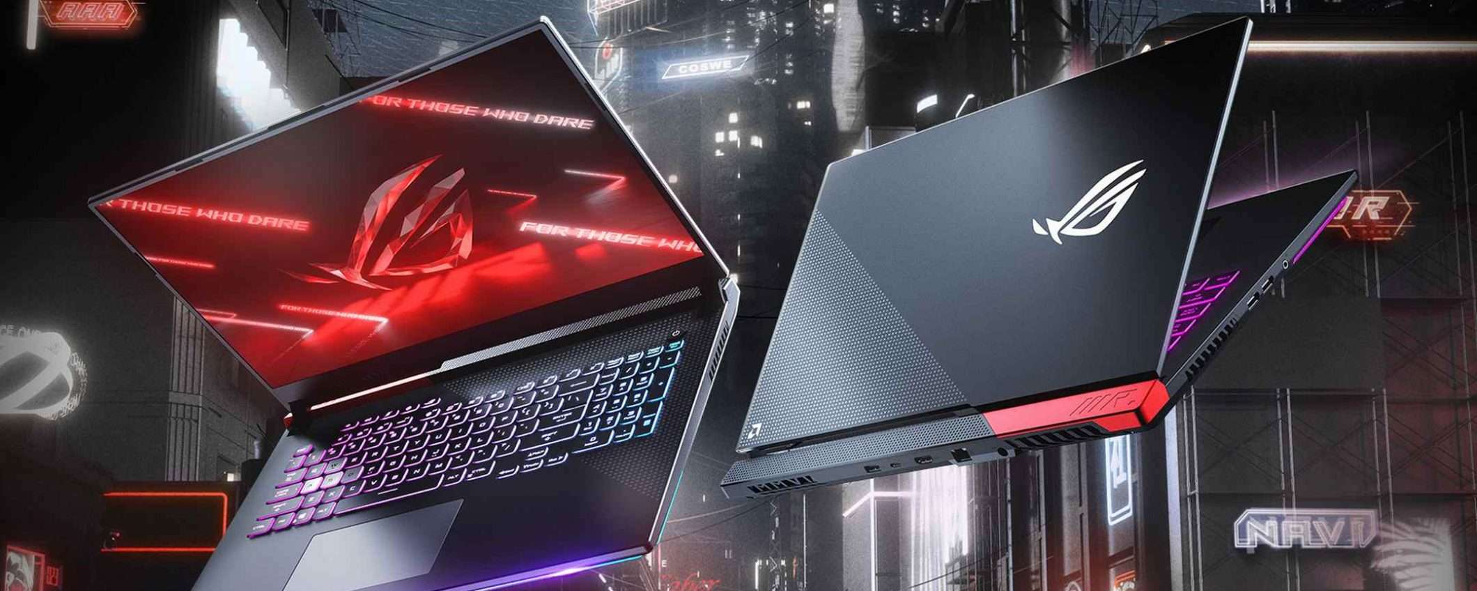 ASUS ROG Strix G15/G17: notebook con Radeon RX 6000M