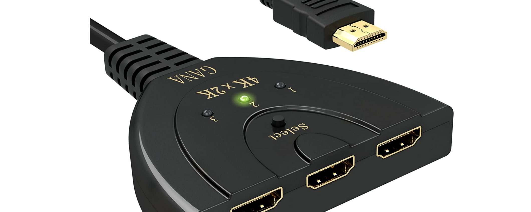 Switch HDMI 3 in 1 4K, 3D e Dolby a meno di 10 euro